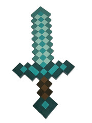 Disguise Mojang Minecraft Diamond Toy Sword Hard Plastic Cosplay 2020