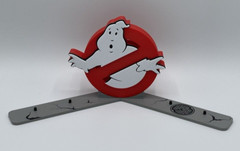 Ghostbusters Plasma Pack 40th Anniversary O-ring Figure Deluxe Stand