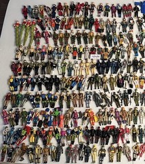 gi joe action figures LOT OF 3 3.75 vintage ARAH Cobra Hasbro 80’s & 90’s