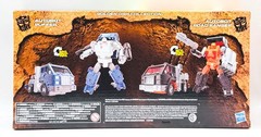 Transformers Kingdom War For Cybertron Golden Disk Autobot Puffer & Road Ranger
