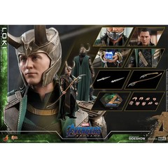 Hot Toys 1:6 Loki – Avengers: Endgame, Multicoloured