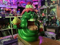 Unbox industries X Refreshment Toy Soft vinyl Slimer Sofubi Ghostbusters Rare