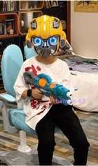Voice Control Killerbody 1:1 Bumblebee Mask Wearable Helmet Transformer Helmet