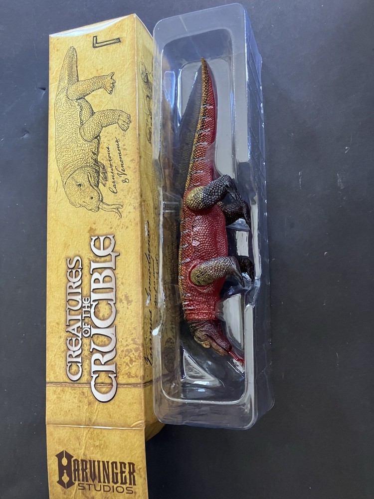 Harbinger Studios Savage Crucible Komodo Dragon Creatures Gilded Solbrood RARE