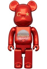 MEDICOM TOY BE@RBRICK atmos × Clottee 100％ & 400％ Action Figure 2023 JAPAN