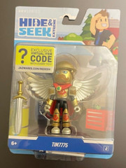 Roblox DevSeries Hide & Seek Extreme: TIM7775 Toy Figure w/Virtual Item Code NEW