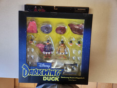 Disney Diamond Select Toys Darkwing Duck & Negaduck Dlx 5″ Figures MIB Brand New