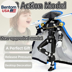 T13 Assembly Completed Action Figures,T-13 Action Figure, Robo 13 3D Printed Act