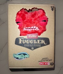 Fuggler FuggGlow Munch Munch Red 9” Plush Glow in Dark Target Exclusive NIB
