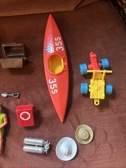 Vintage Fisher-Price 1974 Adventure People & Accessories Lot – 1970’s Figures