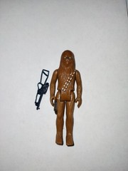 Vintage Star Wars Chewbacca With Bowcaster Original Kenner 1977 ANH Complete