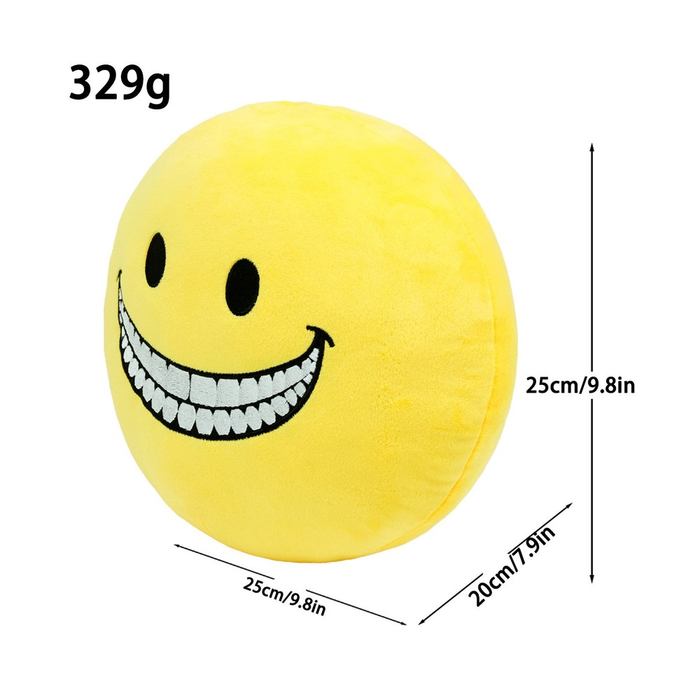 New Verity Arg Plush Toy Soft Stuffed Smiley Ball Monster Doll Room Decor Gift