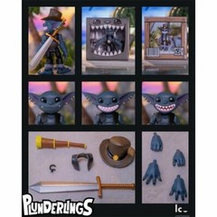 Plunderlings NEW * Captain Ash * Lone Coconut Action Figure Monster Pirate