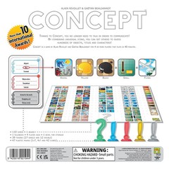 Concept – Party Communication Board Game for Family, Adults, and Children (4-12+
