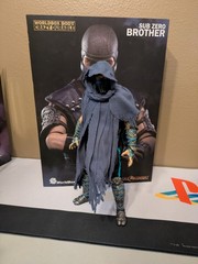 Worldbox Sub Zero 1/6 Mortal Kombat MK9 Figure With Bonus Cloak (Not Hot Toys)
