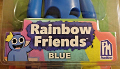 PhatMojo Rainbow Friends BLUE 5″ Action Figure Posable Figure Series 1 NEW. T10