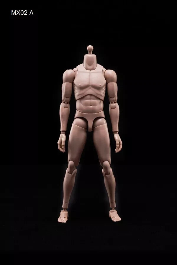 USA MX02-A 2.0 1/6 Scale Male Action Figure Super Flexible Body Model Toys 12″