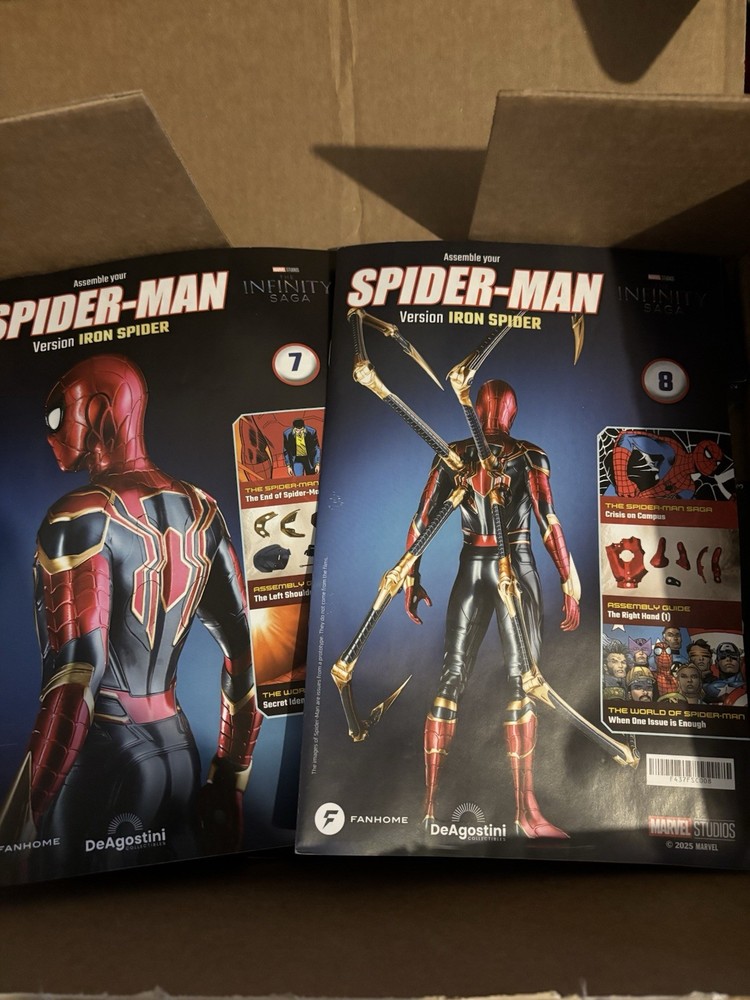 Iron Spider Man Infinity Saga Fanhome Parts 6,7,8