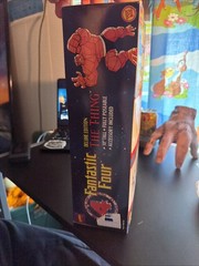 Fantastic Four The Thing 10 inch Action Figure Deluxe Edition Toy Biz 1995 NIB