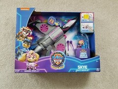 PAW Patrol: The Mighty Movie Skye Rescue Jet – New in Box Tested Working