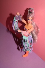 Custom Spinnerella Fashion Crown Skirt & 2-Arm Bands Made for She Ra Doll