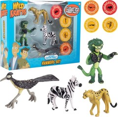 Wicked Cool Toys Wild Kratts, Activate Creature Power, Runners 4-Pack Figure Set
