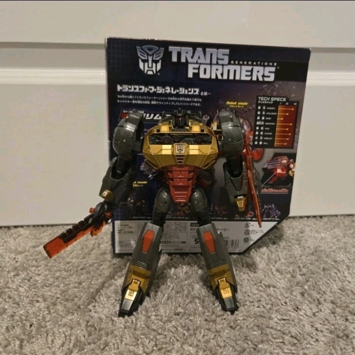 Transformers Generations FOC TAKARA Grimlock Autobot Action Figure