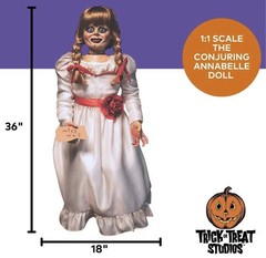 The Conjuring Annabelle 1:1 Full Scale 40″ Prop Replica Doll Trick or Treat