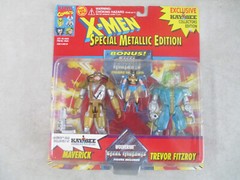 MOC 1994 X-MEN METALLIC MAVERICK TREVOR FITZROY WOLVERINE KAY BEE TOYS EXCLUSIVE