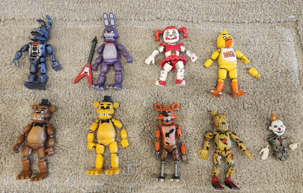 Funko Five Nights at Freddy’s Sister Action Figures Set of 8
