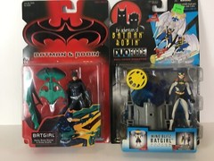 The Adventures of Batman and Robin Wind Blitz Batgirl + movie DC Comics Kenner