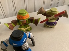 Lot of 5 Teenage Mutant Ninja Turtles Stackable Mystery Figures 2016 TMNT