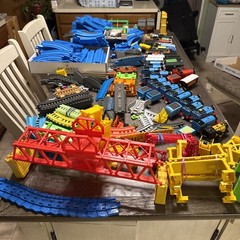 HUGE Lot Of TOMY Thomas & Friends Train Tracks PLARAIL Cars Everything & More!