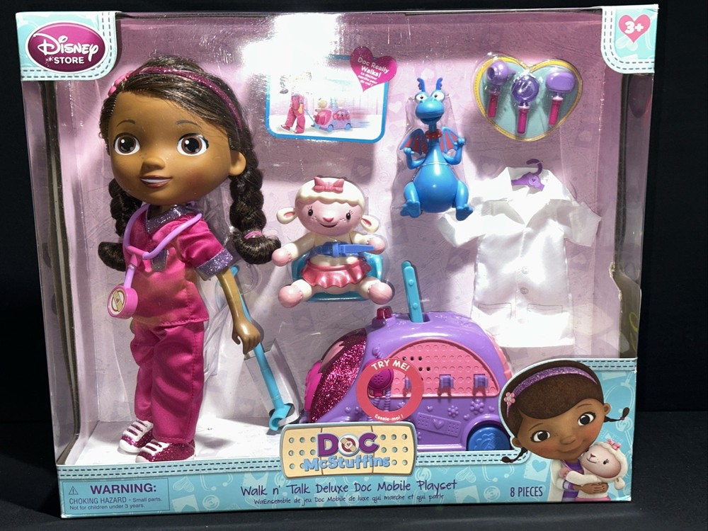 Doc McStuffins Walk N’ Talk Doc Mobile Doll Disney