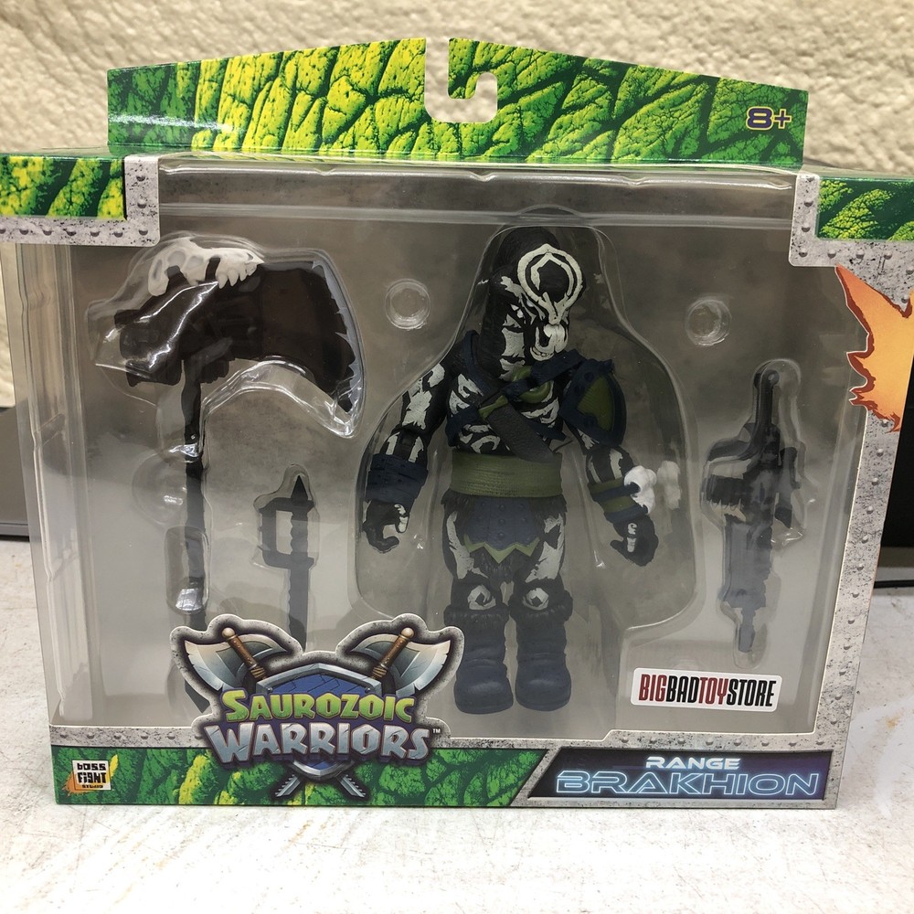 Boss Fight Studios Saurozoic Warriors Range Brakhion Night Lands Exclusive Dino