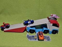 Paw Patrol Pup Squad Patroller Truck & 4 Car Lot – Free Shipping!!!