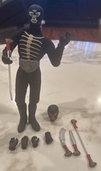 Real Action Heroes Shocker Combatman Bone Type Figure Kamen Rider Medicom