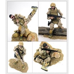1/6 Scale Army Soldier ANB01 ACU Desert Military Action Figure Collectible Model