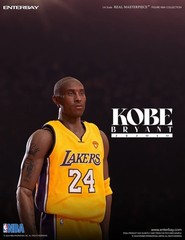 Enterbay NBA Los Angeles Lakers Kobe Bryant 24 2010 Real Masterpiece US Stock!!