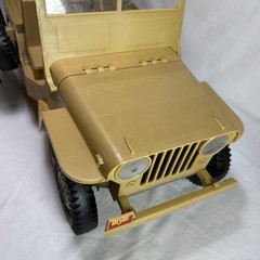 VINTAGE 1967 HASBRO G.I. JOE DESERT PATROL ATTACK JEEP Gun Tripod Incomplete