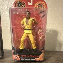 Enter the Dragon Roper (John Saxon) Boxed Action Figure w/ Sword & Hands