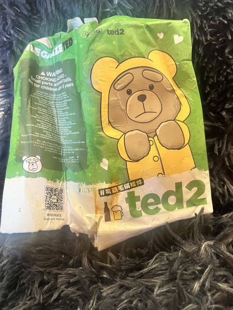Pop Mart Ted2 Bear Series Collectible Plush Pendant Blind Box