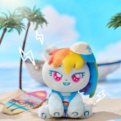 My Little Pony Holiday Blind Box Plush Toy Soft Doll Cute Random 1pc