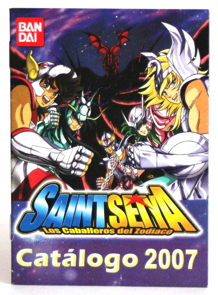 2007 Bandai SAINT SEIYA Myth Cloth 5″ SPANISH BOOKLET-CATALOG 22 Pages VHTF!!!
