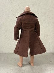 SU-CH-LTC-GB-DBN: 1/12 Dark Brown Wired Trench Coat for 6″ action figure