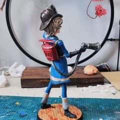 Identity Ⅴ Fire Investigator Florian Brand Resin Figure Statue Model Handmade