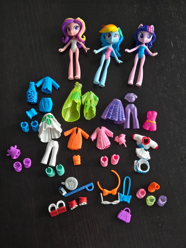 My Little Pony Equestria dolls and accessories