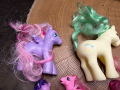 Hasbro My Little Pony Mixed Generation Lot of 13 Varying Sizes