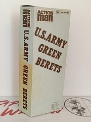 Vintage 1978 PALITOY U.S. ARMY GREEN BERETS ACTION MAN Eagle Eyes Figure in Box