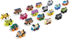 Trains MINIS 20 Pack of Miniature Push-Along Engines & Railway Vehicles for P…